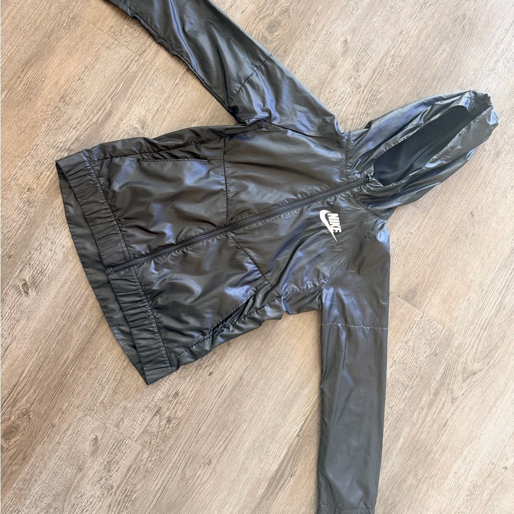 Nike Black Windbreaker Youth Jacket